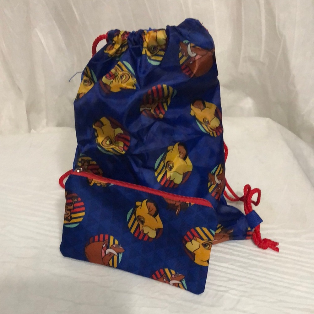 Simba Drawstring Bag & Pouch